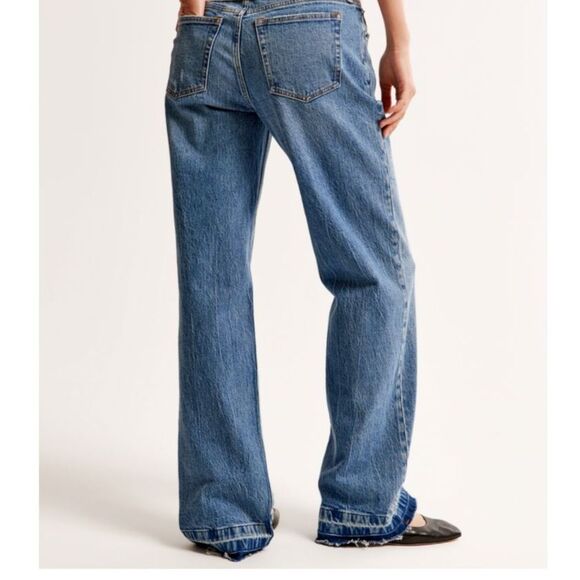 NWT abercombie 90s baggy low rise jeans - Picture 8 of 9